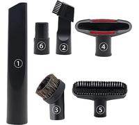 Accessori di ricambio per aspirapolvere 1 4" 3 8 Vac Kit di utensili per bocchetta a spazzola per bocchetta a lancia per tubo standard Set di 6
