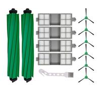 Accessori di ricambio per aspirapolvere compatibili con Roomba 205 DustCompactor Combo Robot Aspirapolvere, Accessori per robot aspirapolvere, confezione da 13 (4 filtri, 6 spazzole laterali, 2