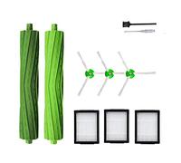 Accessori di ricambio per aspirapolvere iRobot Roomba i7 i6 i8 i3 i4 i1 e5 e6 I E J Series Include 1 spazzola in gomma multi-superficie e 3 filtri e 3 spazzole laterali