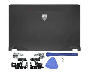 Accessori di ricambio per laptop da 17 pollici Coperchio posteriore LCD Coperchio cerniera anteriore Coperchio poggiapolsi Custodia inferiore compatibile con GP76 GE76 MS-17K1 MS-17K2 MS-17K3 MS-17K4