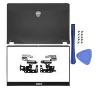 Accessori di ricambio per laptop per modelli da 17 pollici Coperchio posteriore LCD Coperchio cerniera anteriore Coperchio poggiapolsi Custodia inferiore compatibile con GP76 GE76 MS-17K1 MS-17K2 17K3