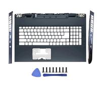 Accessori di ricambio per laptop per modelli da 17 pollici Coperchio posteriore LCD Coperchio cerniera anteriore Coperchio poggiapolsi Custodia inferiore compatibile con GP76 GE76 MS-17K1 MS-17K2 17K3