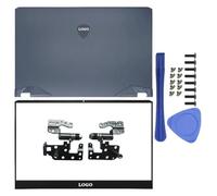 Accessori di ricambio per laptop per modelli da 17 pollici Coperchio posteriore LCD Coperchio cerniera anteriore Coperchio poggiapolsi Custodia inferiore compatibile con GP76 GE76 MS-17K1 MS-17K2 17K3