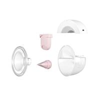 Accessori di ricambio per tiralatte portatili Un paio di ciotole per la raccolta del latte da 5 once Sostituiscono i kit per tiralatte Flangia da 24 mm Parti del tubo della tazza (Membrane)