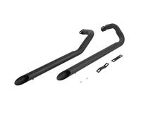 Accessori di scarico Per Honda Per Shadow Per Phantom 750 2011, 2012, 2013, 2014, 2015, 2016, 2017, 2018, 2019, Scarico Completo Per Moto Escape, Silenziatore A Doppio Raccordo(Black)