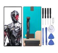 Accessori di Sostituzione del Telefono Cellulare Schermo LCD di Materiale AMOLED per ZTE Nubia Red Magic 8 PRO NX729J con Digitalizzatore Assemblaggio Completo (Nero) Parte di Riparazione