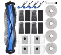 Accessori DianSung per Ecovacs Deebot T30C Omni, T30C Omni Gen2 parte di ricambio per aspirapolvere, 1 spazzola principale, 4 panni, 4 sacchetti per la polvere, 4 spazzole laterali, 4 filtri