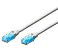 Digitus DK1512010WH Cavo Rete UTP Categoria 5E, Cat-5e - 1 m, Cavo patch - U-UTP - PVC - CCA