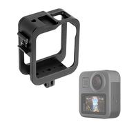 Accessori e custodia in lega di alluminio per GoPro Max, protettiva, con interfaccia con attacchi a scorrimento, compatibile con lente protettiva di ricambio ufficiale GoPro Max