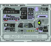Accessori Eduard 32544 - 1:32 F-4C PHANTOM II Interno Per Kit Tamiya - Etch