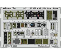 Accessori Eduard 33379 - 1:32 A6M2 Zero TAMIYA - Nuovo