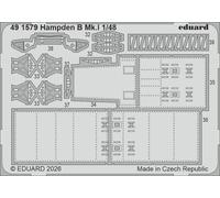 Accessori Eduard 491579 - 1:48 Hampden B Mk.I Per ICM - Nuovo
