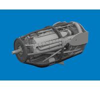 Accessori Eduard 6481037 - 1:48 P-38F/G Motore Destro STAMPA TAMIYA - Nuovo