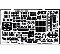 Accessori Eduard 72204 - 1:72 B-29 A Superfortress - Set Di Fregi - Nuovo