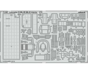 Accessori Eduard 73687 - 1:72 Lancaster B MkI/B MkIII Interno Per Airfix