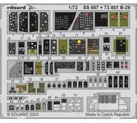 Accessori Eduard SS807 - 1:72 B-29 1/72 Hobby 2000 / Academy - Nuovo
