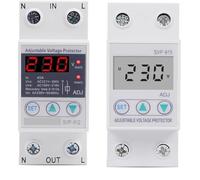Accessori elettrici Interruttore Automatico Per Interni 230 V CA 40 A 63 A 80 A Con Valore Di Sovratensione E Sottotensione Regolabile, Relè Automatico Di Alta E Bassa Tensione, 1 Pezzo(63A LCD)