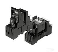 Accessori elettrici PT5S7LC4 Alimentazione Serie PT 4PDT 24 V CC 6 A Guida DIN Senza Blocco