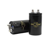 Accessori elettronici 1/PCS 250V2200UF 50 * 80 MILLIMETRI 22000UF 250V Vite di Alluminio Filtro Audio Condensatore Elettrolitico 105℃ Dispositivi elettronici