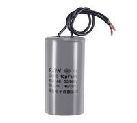Accessori elettronici 1 pz 10uF CBB60 condensatore di avviamento elettronico 450 V AC 2 fili 50/60 Hz Cilindro 74x38mm for compressore d'aria Pompa acqua avviamento elettronico Dispositivi elettronici