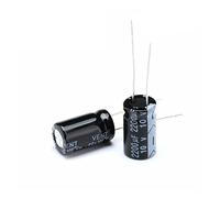 Accessori elettronici 10 pezzi 10 V 2200 UF 10 * 17 mm Condensatore elettrolitico in alluminio bassa ESR 2200 Uf 10 V Condensatori elettrici ad alta frequenza 20% Dispositivi elettronici