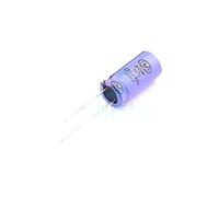 Accessori elettronici 10 pezzi Condensatore elettrolitico in alluminio Dip 220uF±20% 80V Cavo radiale, 10x20mm ECF1BM221G20OTPO