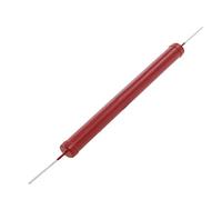 Accessori elettronici 10 W Potenza in evidenza Valutazione 25 M Ohm efficacia affidabile Resistore a pellicola di vetro smaltato ad alta tensione Rosso