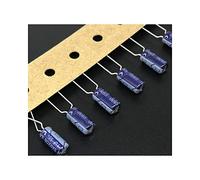 Accessori elettronici 100pcs 1uF 50V SAMXON GS Series 5x11mm 50V 1uF Condensatore elettrolitico in alluminio Dispositivi elettronici