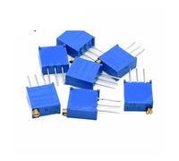 Accessori elettronici 100pcs 3296W Trimpot Trimmer potenziometro 1K 2K 5K 10K 20K 50K 100K 200K 500K 1M 100R 200R 500R 3296W 100 101 102 103 104 (Size : 100 Ohm)
