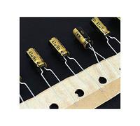 Accessori elettronici 100pcs 47uF 16VFW Series 5x11mm 16V47uF Condensatore elettrolitico in alluminio audio Dispositivi elettronici