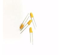 Accessori elettronici 100PCS-500PCS 25V1UF DIP2 Condensatore al tantalio 1UF 25V Circuiti di controllo (Size : 100PCS)
