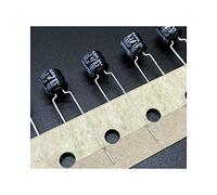 Accessori elettronici 10pcs 100uF 6.3V Elna R3S Series 6x5mm Condensatore elettrolitico in alluminio a basso profilo 6.3V100uF Dispositivi elettronici