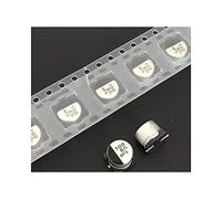 Accessori elettronici 10pcs 100uF 6.3VS Series 6.3x5.4mm Condensatore elettrolitico in alluminio originale 6.3V100uF SMD Dispositivi elettronici