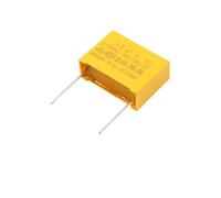Accessori elettronici 10pcs 1uF Condensatore X2 Condensatore 275VAC Passo 15mm X2 Condensatore film in polipropilene 1uF Dispositivi elettronici