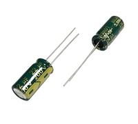 Accessori elettronici 10pcs 200V22uf 8x16mm Condensatore elettrolitico in alluminio 22uf 200v 22mf 200wv 22MFD 200vdc Dispositivi elettronici