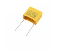 Accessori elettronici 10pcs 220nF Condensatore X2 Condensatore 275VAC 220NF Passo 15mm X2 Condensatore a film in polipropilene 0.22uF