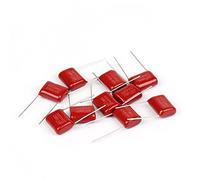 Accessori elettronici 10Pcs 250V CBB22 Condensatore a film in polipropilene 5mm 8mm 10mm 101 103 104 105 125J 221 222 223 224 225 332 333 334 Condensatori CBB Dispositivi elettronici (Size : 250V125J