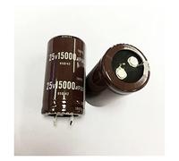 Accessori elettronici 10pcs 25v15000uf Condensatore elettrolitico radiale 15000UF 25V 25x45mm Dispositivi elettronici