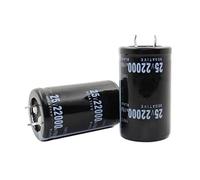 Accessori elettronici 10PCS-2PCS 25v22000uf Condensatore elettrolitico radiale 22000uf 25V 30x50mm Dispositivi elettronici (Size : One Size)