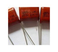 Accessori elettronici 10pcs CBB 105 250V 105J CL21 1uF 1000nF P15 Condensatore a film in polipropilene metallizzato KHzIgRdY