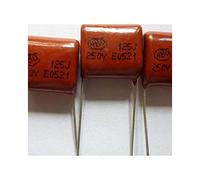 Accessori elettronici 10pcs CBB 125 250V 125J CL21 1.2uF 1200nF P15 Condensatore a film in polipropilene metallizzato KHzIgRdY