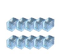 Accessori elettronici 10PCS MY2P HH52P MY2NJ Relay DPDT Mini Electromagnetic Relay Switch with LED AC 12V 24V 36V 48V 110V 220V 380V (AC,24V)