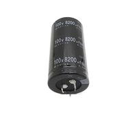 Accessori elettronici 12pcs-2pcs 100v 8200uf Condensatore elettrolitico radiale 8200uf 100V 35x50mm Dispositivi elettronici (Size : 6PCS)