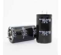 Accessori elettronici 12PCS-2PCS 80v4700uf Condensatore elettrolitico radiale 4700uf 80V 30x50mm Dispositivi elettronici (Size : 12PCS)