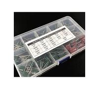 Accessori elettronici 14Value Kit condensatore da 140 pezzi 630V da 2J102J a 2J683J Kit assortito di condensatori in film di poliestere con scatola di immagazzinaggio elettronica Dispositivi elettroni