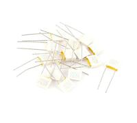 Accessori elettronici 15pcs attraverso il foro in primo piano cavo radiale affidabile efficacia 7mm spaziatura condensatori a film in polipropilene blu 10nF 250V