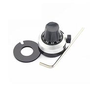 Accessori elettronici 1PCS 3590S Manopola del potenziometro della manopola della scala di precisione da 6,35 mm dotata di potenziometro multigiro Dispositivi elettronici