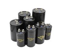 Accessori elettronici 1pcs condensatori elettrolitici 400V 450V 1000UF 1500UF 2200UF 3300UF 4700UF 5600UF 6800UF 10000UF piedini vite spot 105c Dispositivi elettronici (Size : 63v47000uf 50x105)