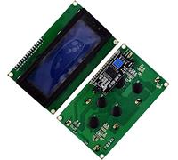 Accessori elettronici 1PCS LCD2004 + I2C 2004 20x4 2004A Schermo Blu Carattere LCD/w IIC/I2C Modulo Adattatore di Interfaccia Seriale for Modulo Dispositivi elettronici (Size : Iic Lcd2004 Blue)