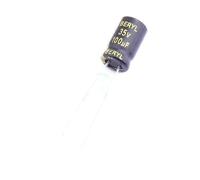 Accessori elettronici 20 pezzi Condensatore elettrolitico in alluminio Dip 100uF±20% 35V Cavo radiale, 6.3x11mm RG035M101LO6.3 * 11TA-1A1E